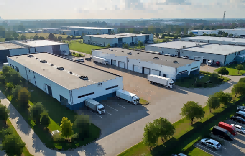 polishing CNC machining parts factory panorama