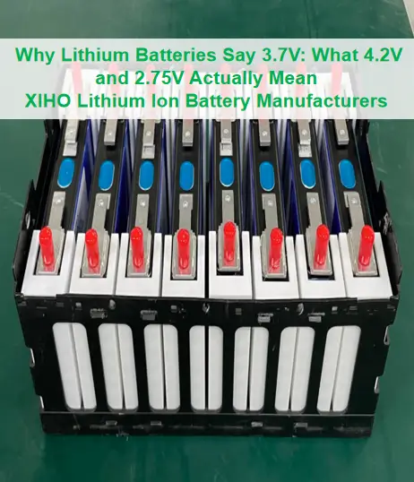 Why Lithium Batteries Say 3.7V: What 4.2V and 2.75V Actually Mean