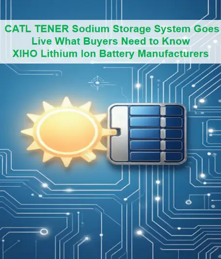 CATL Just Launched a Real World Sodium Ion Storage System Here Is What It Means