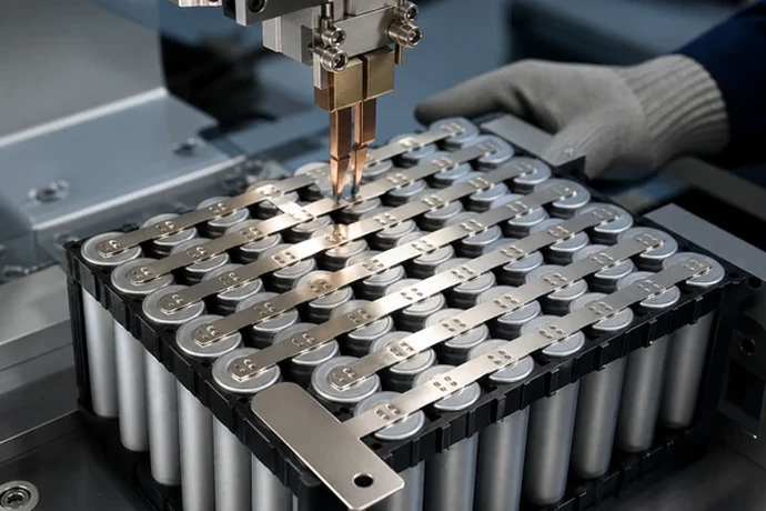 Pure Nickel Interconnects for a High-Current Lithium Battery Pack